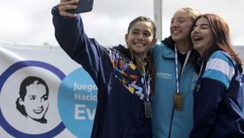 Los Juegos Evita y las becas deportivas a los atletas argentinos.