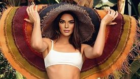 Kendall Jenner presume sus encantos con un escandaloso microbikini hilo dental