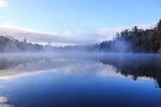 El lago Crawford, en Canadá, es considerado como un lugar ideal para estudiar el impacto de la humanidad sobre la Tierra. Foto: CONSERVATION HALTON