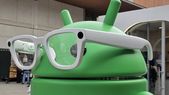 Figura de Android con lentes inteligentes de Google en MWC 2026. Foto Dpa Figura de Android con lentes inteligentes de Google en MWC 2026. Foto Dpa