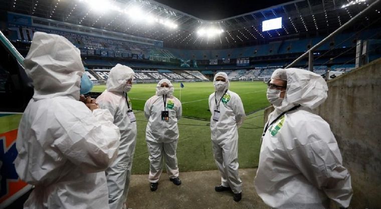 Los casos de coronavirus disminuyen en la Copa América Foto: Copa América