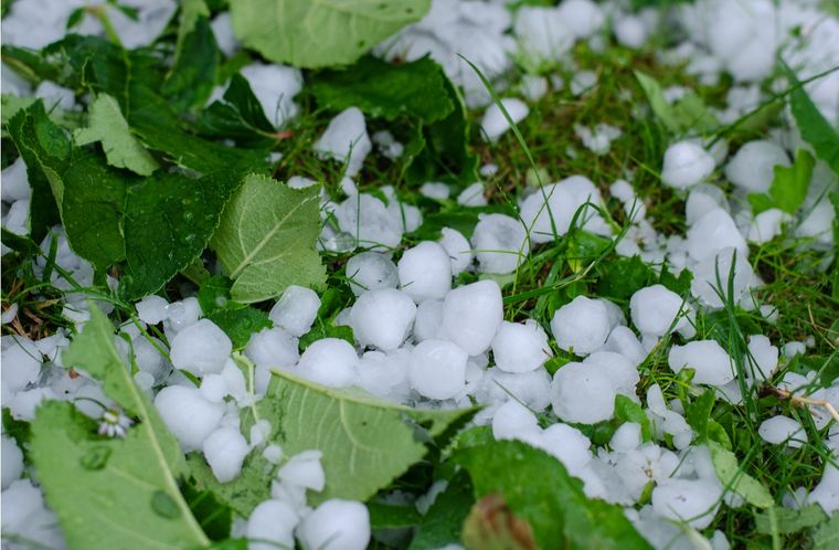 Las tormentas podrían venir acompañadas de caída ocasional de granizo Foto: Shutterstock