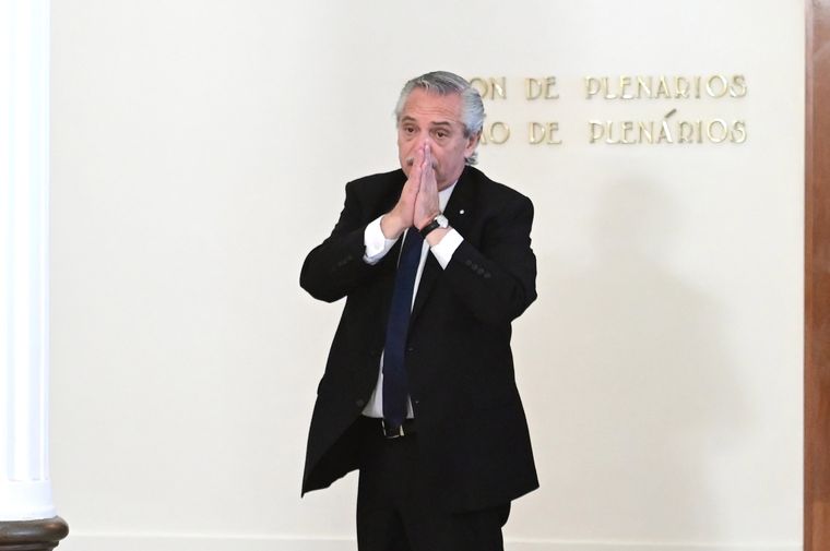 El presidente advirtió que para el año que viene el objetivo es unificar el tipo de cambio. Foto: Télam