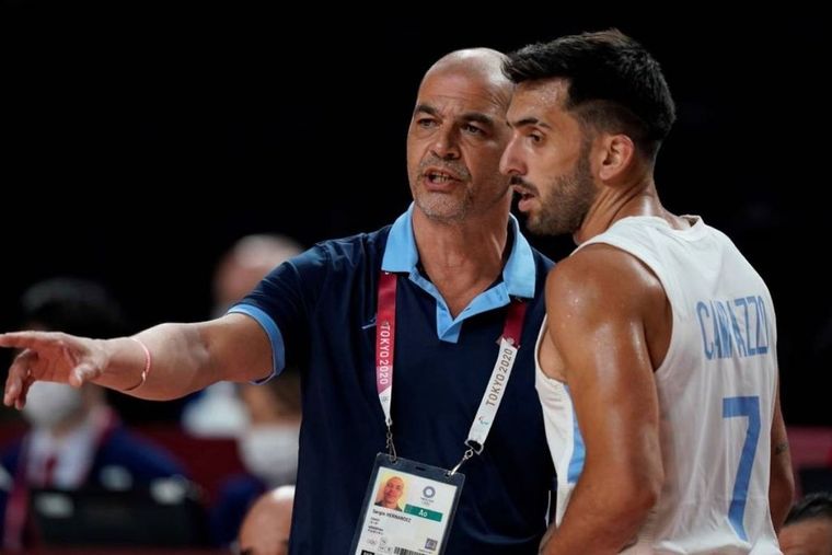 Oveja Hernández salió a bancar a Campazzo por su presente en la NBA.