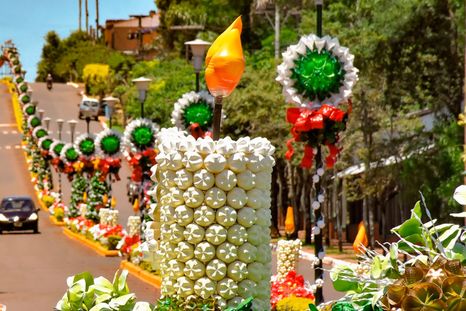 Este pueblo celebra la Navidad de una forma única. Foto: municipalidad de capiobi