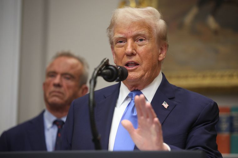 Donald Trump desestimó la invitación a dialogar por parte de Venezuela.