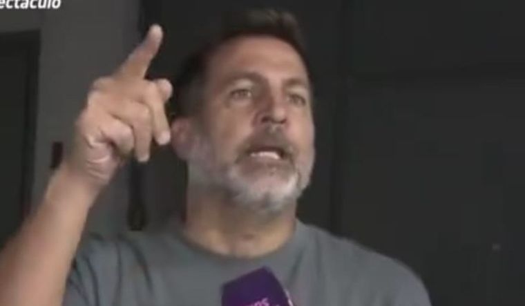 El periodista respondió furioso tras la publicidad donde lo personificaron. Foto: Captura de pantalla: Youtube El Trece