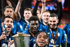 Ademola Lookman, campeón y goleador de la final de la Europa League. Foto: @Alookman_ Ademola Lookman, campeón y goleador de la final de la Europa League. Foto: @Alookman_