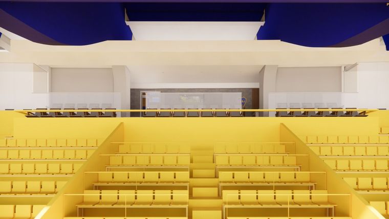 Se conocieron las primeras imágenes del megaproyecto para una ampliación de la Bombonera. Foto: Infobae