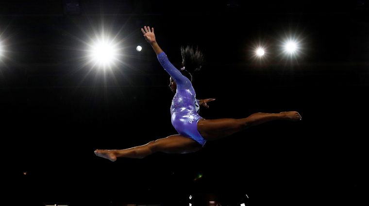 Simone Biles. publicada en Washington Post Foto: publicada en Washington Post