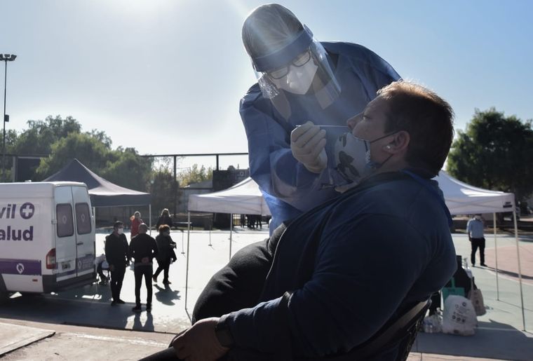 En Mendoza se duplicaron los casos de covid Foto: Gentileza Municipalidad de Godoy Cruz