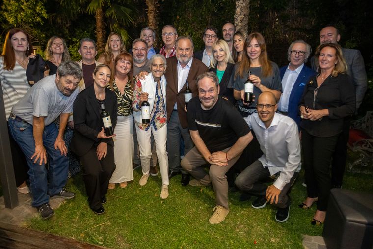 Todos los protagonistas de la cena íntima con Michel Rolland. Todos los protagonistas de la cena íntima con Michel Rolland.