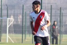 Lautaro Rivero en la Reserva de River. Foto: @lautarorivero_03 Lautaro Rivero en la Reserva de River. Foto: @lautarorivero_03