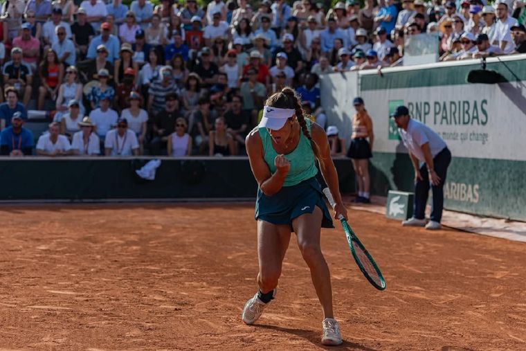 Batacazo argentino en Roland Garros.