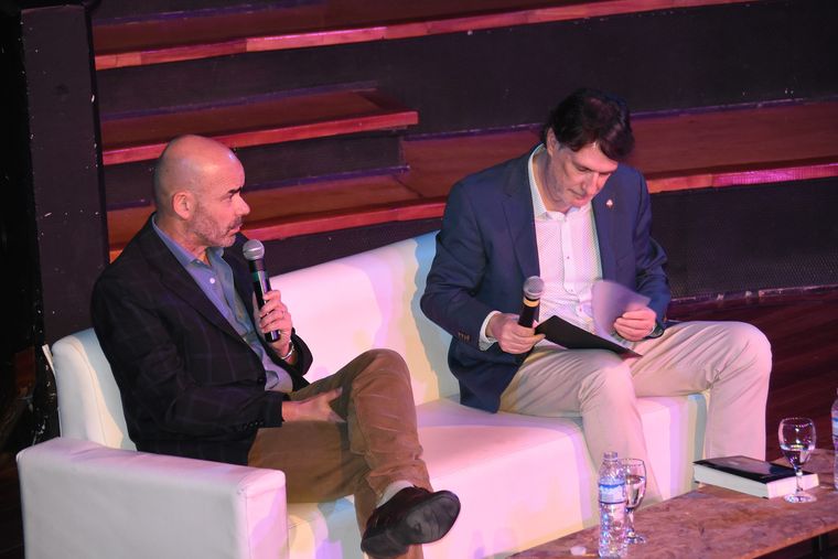 Eduardo Sacheri presentó su novela Eduardo Sacheri presentó su novela