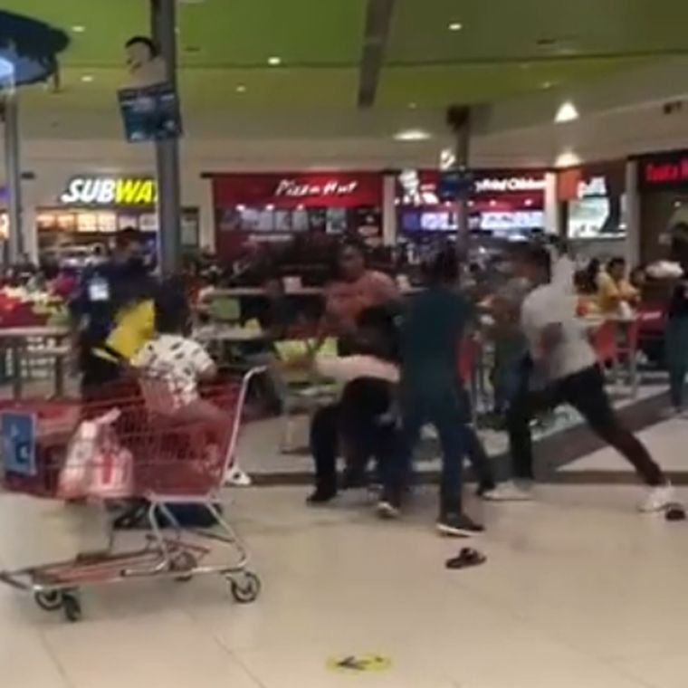 Así empezó la pelea, que terminó muy mal