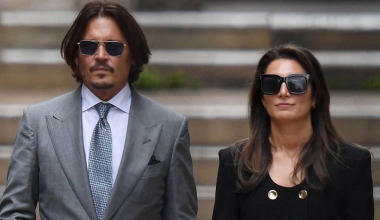 Fuerte decisión El vínculo entre Johnny Depp y Joelle Rich no atraviesa su mejor etapa.