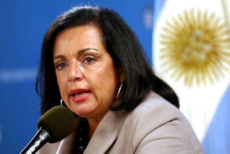 Nilda Garré, Ministra de Defensa de la Nación. Foto: Télam