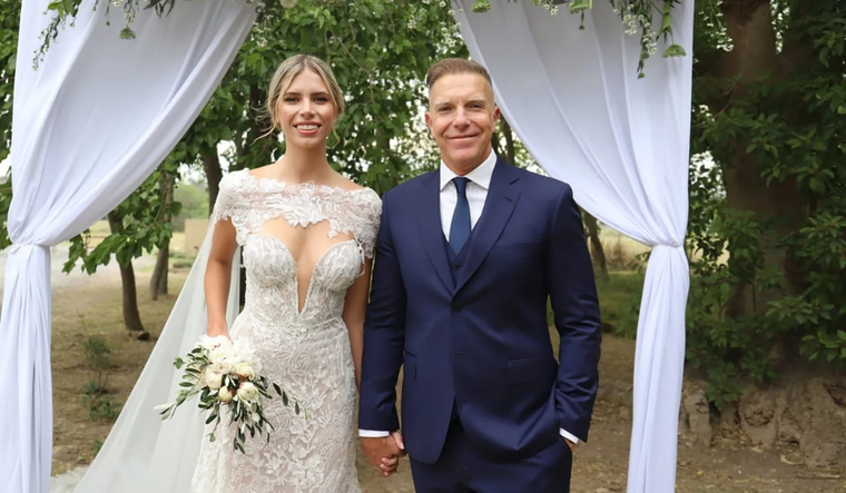 Casamiento de Alejandro Fantino y Coni Mosqueira