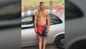Benjamín Alaniz, el joven detenido por el asesinato de Cynthia Landi y el Chevrolet Corsa que manejaba en el hecho de sangre. (Se pixela el rostro porque puede pasar a rueda de personas) Benjamín Alaniz, el joven detenido por el asesinato de Cynthia Landi y el Chevrolet Corsa que manejaba en el hecho de sangre. (Se pixela el rostro porque puede pasar a rueda de personas)