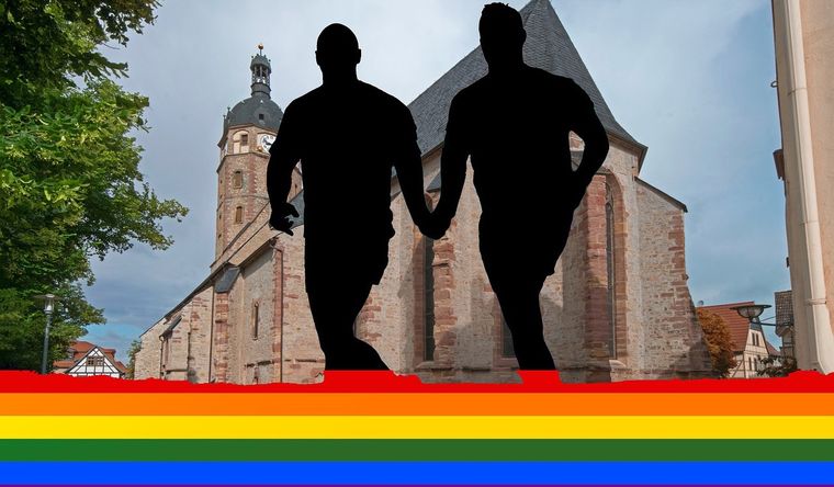 Iglesia católica y homosexualidad La homosexualidad sigue siendo condenada por muchos católicos. Foto: Paradigma.