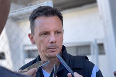 El DT habló en la previa del clásico mendocino. Foto: Fabián Salamone / MDZ El DT habló en la previa del clásico mendocino. Foto: Fabián Salamone / MDZ