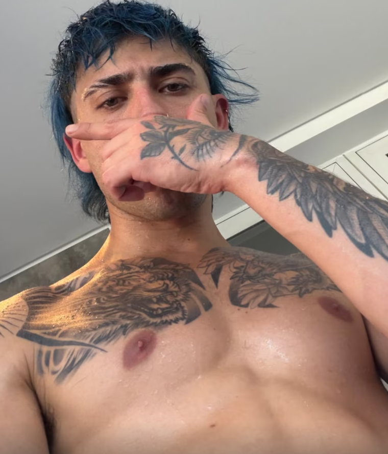 El cantante cordobés acompañó su imagen con la letra de su reciente estreno. El cantante cordobés acompañó su imagen con la letra de su reciente estreno.