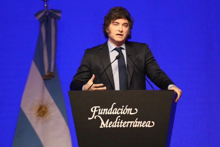El gobierno de Javier Milei fue señalado por el diario Financial Times Foto: Instagram (@javiermilei)