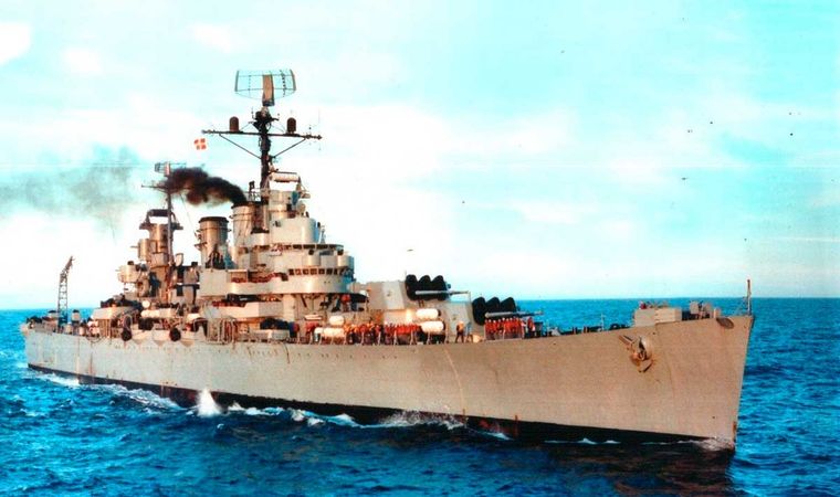 El ARA Belgrano fue hundido durante la guerra de Malvinas. Foto: Archivo MDZ