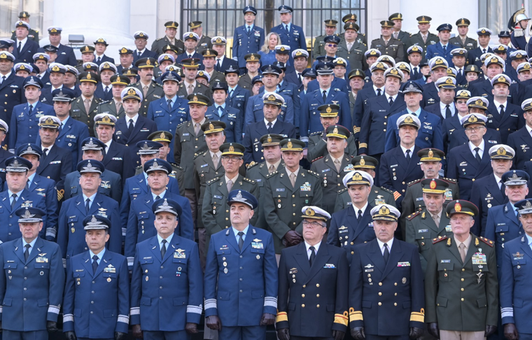 Luis Petri en el 77° aniversario del Estado Mayor Conjunto. Luis Petri en el 77° aniversario del Estado Mayor Conjunto.
