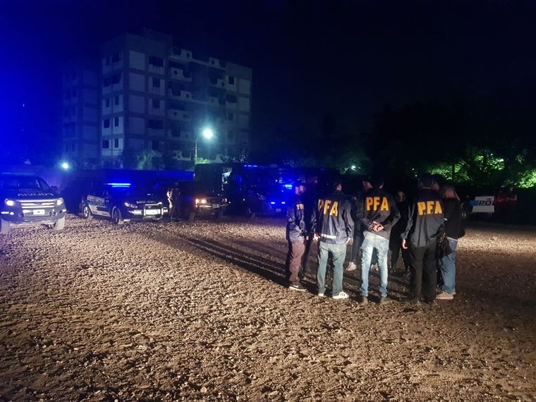 Federales Las Fuerzas de Seguridad han hecho más de 40 allanamientos en las últimas semanas.