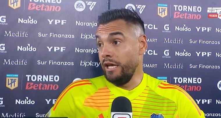 Sergio Romero se mostró autocrítico con su rendimiento. Foto: Captura
