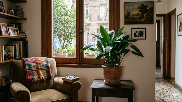 Las plantas que resisten a la calefacción. Fuente: IA Gemini.