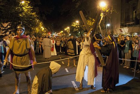 Vía Crucis en la Ciudad de Buenos Aires (2025). Vía Crucis en la Ciudad de Buenos Aires (2025).