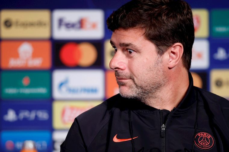 Mauricio Pochettino, DT del PSG Foto: EFE