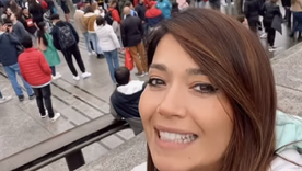 Gisela Campos disfruta en la isla británica. Foto: Instagram