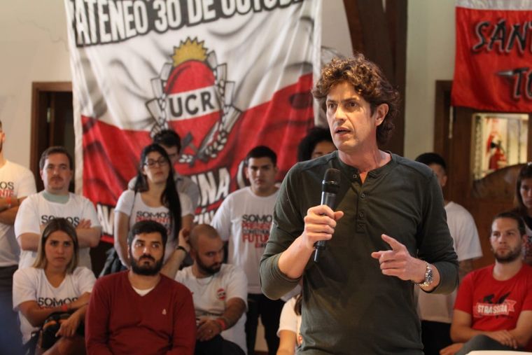 Martín Lousteau adelantó su postura ante un eventual triunfo de Jorge Macri. Foto: Twitter: @GugaLusto