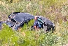 El vehículo tras el choque. Foto: Policía de Mendoza