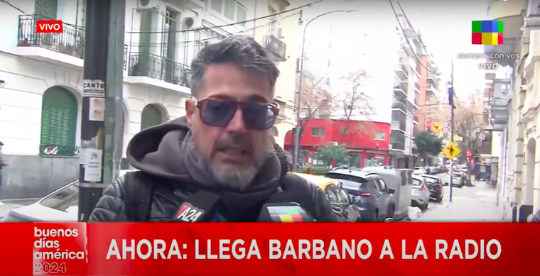 Rolando Barbano se refirió a la renuncia de Marina Calabró a Lanata Sin Filtro. Foto: Imagen de América