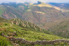 El pueblo tiene uno de los paisajes más hermosos del norte Foto: Turismo Jujuy