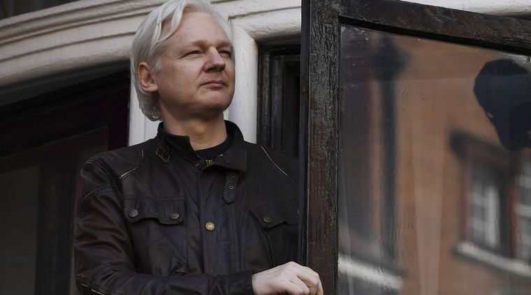 Julian Assange sufre prisión desde hace muchos años. Foto: TELAM