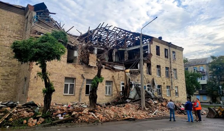 Los drones kamikaze de Rusia han provocado muchos daños en Ucrania. Foto: Efe.