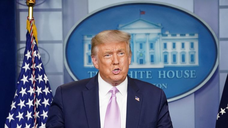 Trump hizo el anuncio en Twitter. Foto: RT