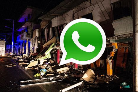 La tecnología para comunicarse durante un terremoto
