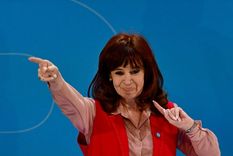 Cristina bailando al ritmo de Lali. Foto: Noticias Argentinas Cristina bailando al ritmo de Lali. Foto: Noticias Argentinas