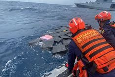 El alijo estaría avaluado en más de 50 millones de dólares en el mercado ilegal internacional. Foto: Fuerza Naval del Pacífico