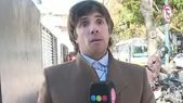 Robertito Funes contó que atacaron su camioneta. / Captura TV Telefe Robertito Funes contó que atacaron su camioneta. / Captura TV Telefe