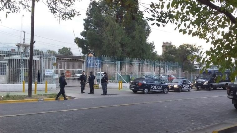 En la cárcel de Boulogne Sur Mer, esta semana hubo una protesta.
