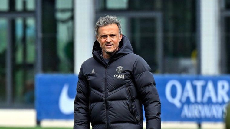 Luis Enrique palpitó el encuentro ante Dortmund. Foto: @PSG_espanol