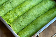 Panqueques de espinaca Foto: Cocinarencasa